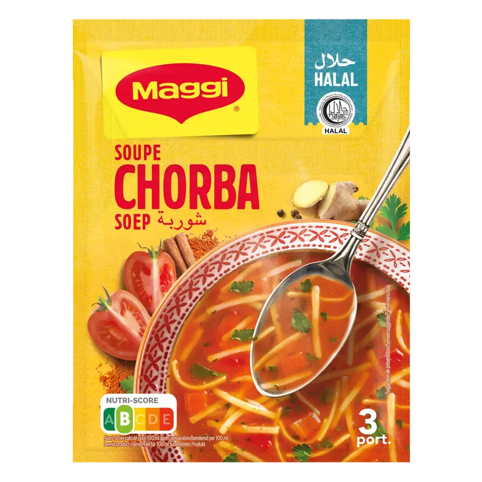 MAGGI Chorba Soup Halal Pouch 85g FR