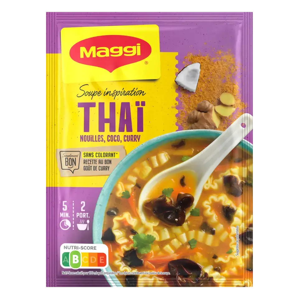 MAGGI Thai Soup Sachet 20x42g FR