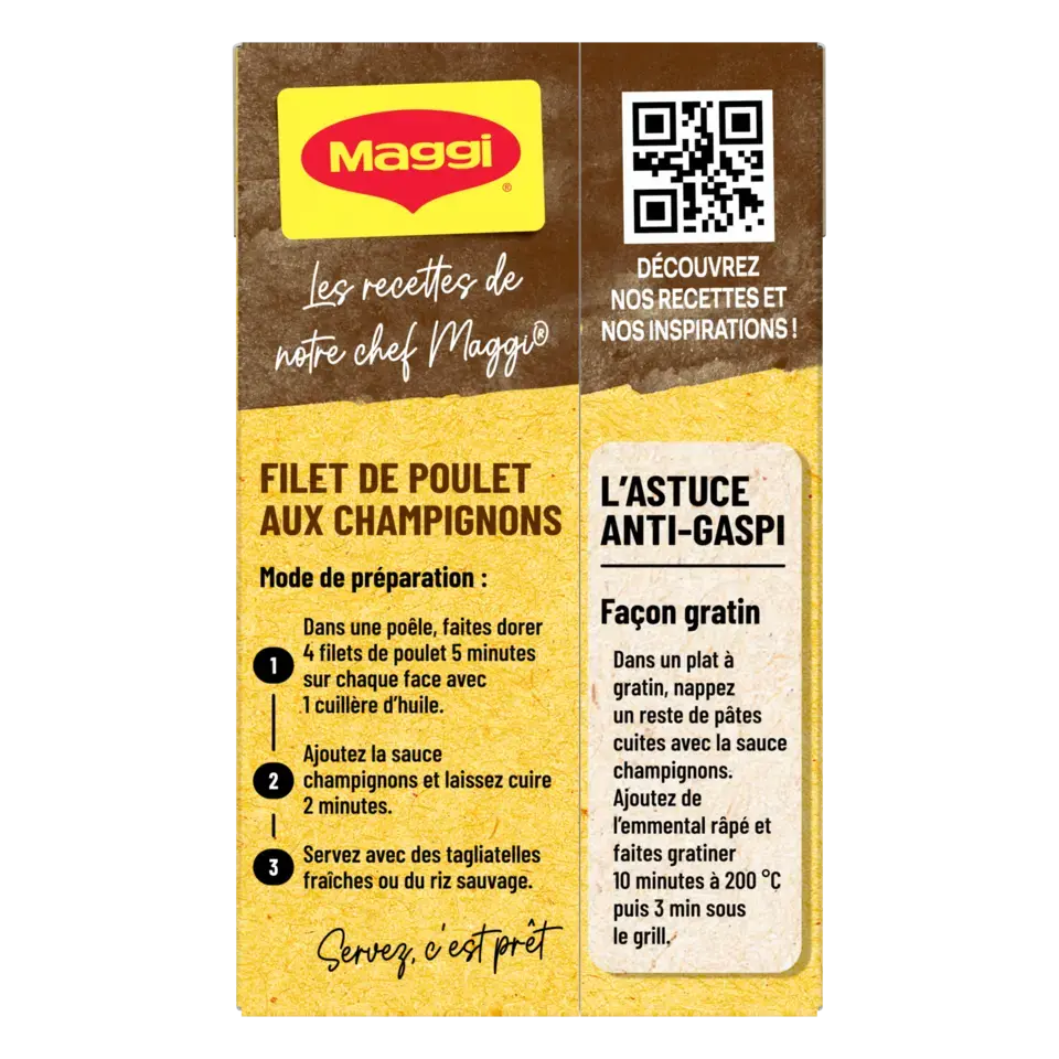 MAGGI Ma Sauce Fine Mushroom Carton 12x250ml FR