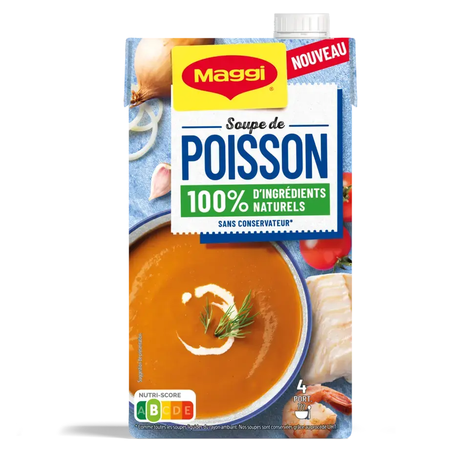 MAGGI Liquid Soup Fish Brick 1L FR