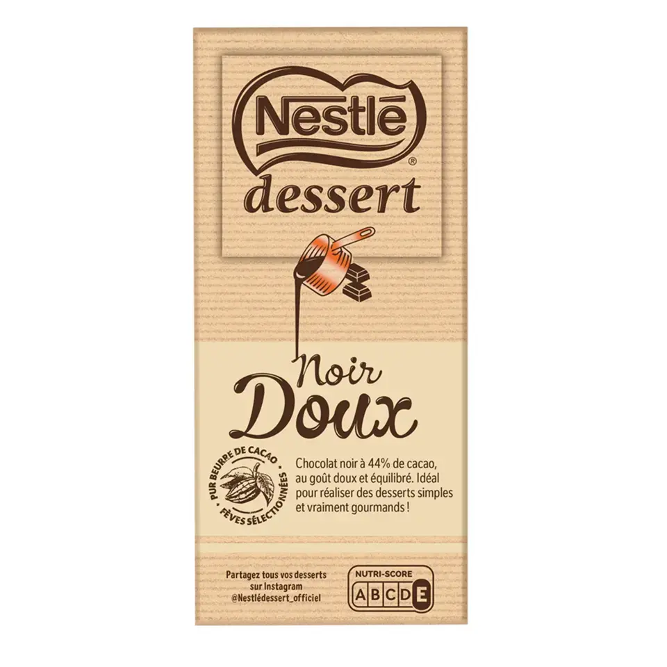 DESSERT Noir Soft Wrapper 22x170g FR
