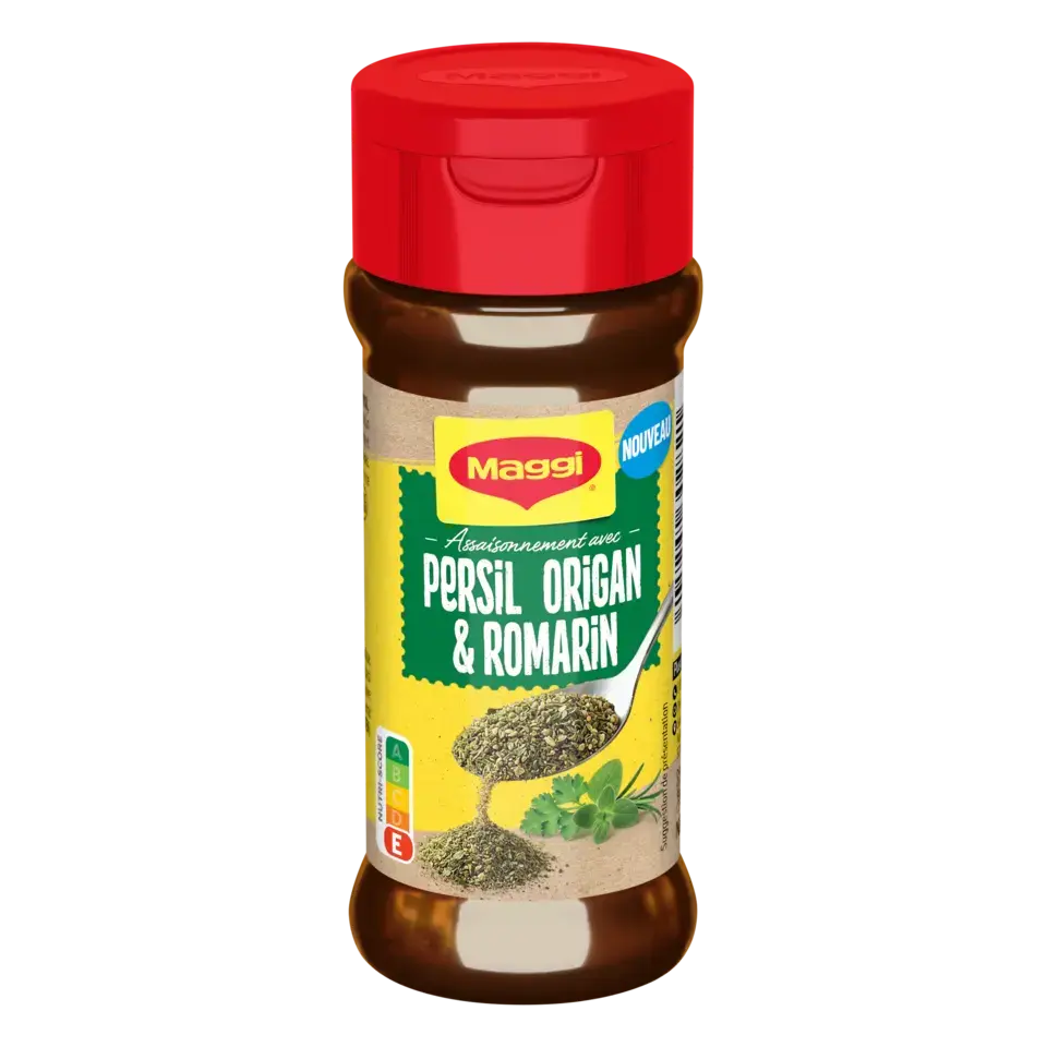 MAGGI Assaisonnement Poudre Ail Bottle 8x60g FR
