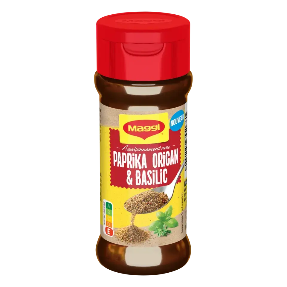 MAGGI Assaisonnement Poudre Paprika Bottle 8x60g FR