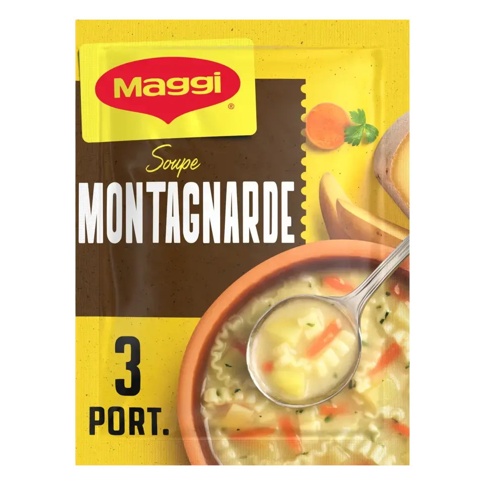 MAGGI SAVEUR A L'ANCIENNE Soup Montagnard Pouch 14x78g FR