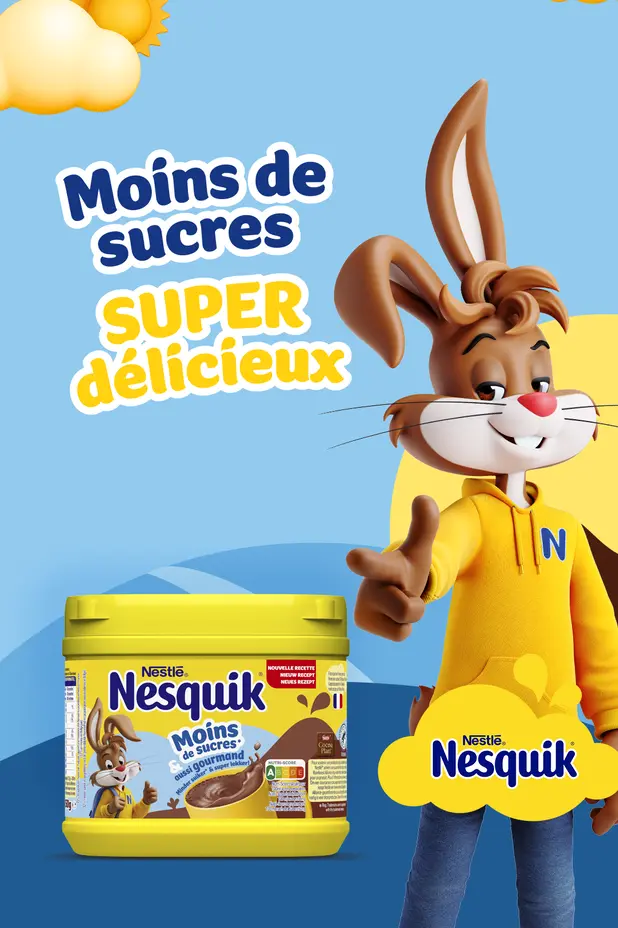 Preview image for the video "FR_fr_ZEUR_NQ-LESS-SUGAR_NESQUIK_WEB_OTHERS_9by16.mp4".