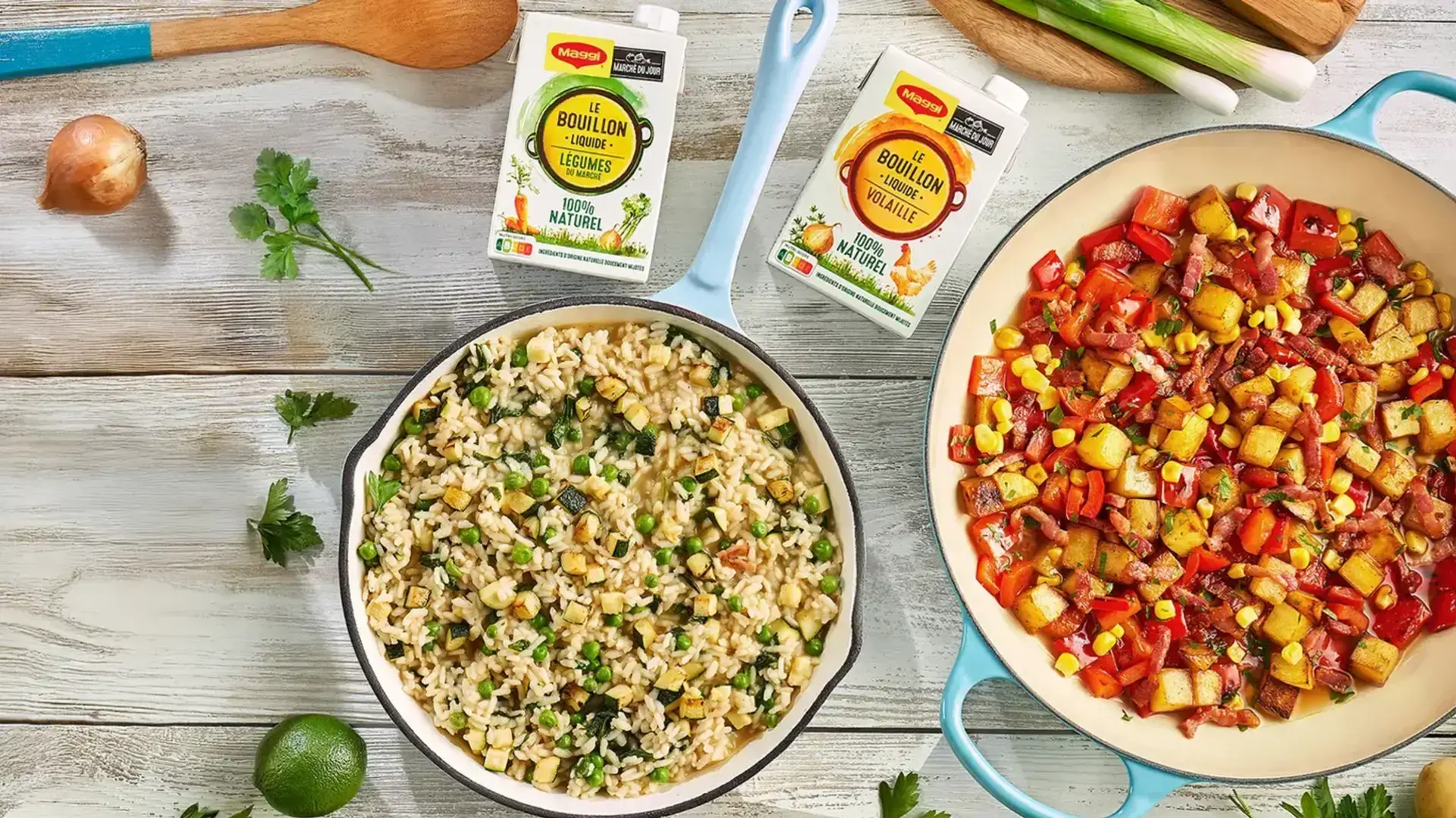 Les bouillons liquides MAGGI®