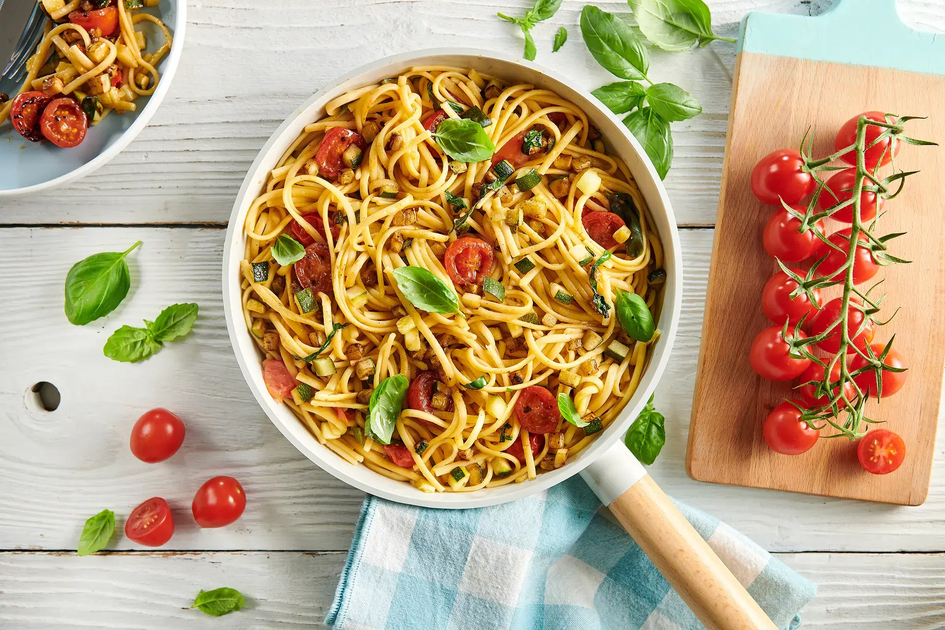 One pot pasta aux tomates cerise
