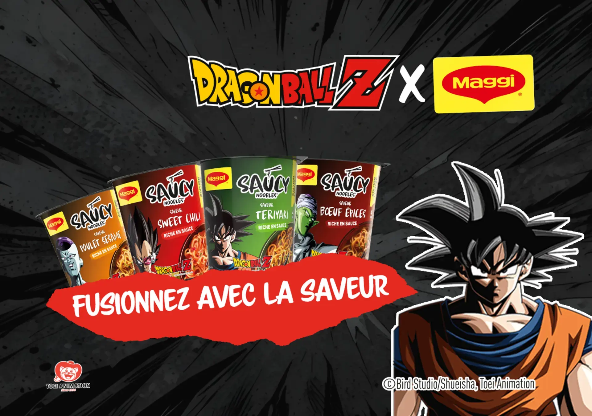 L'édition limitée Dragon-ball Z x MAGGI®