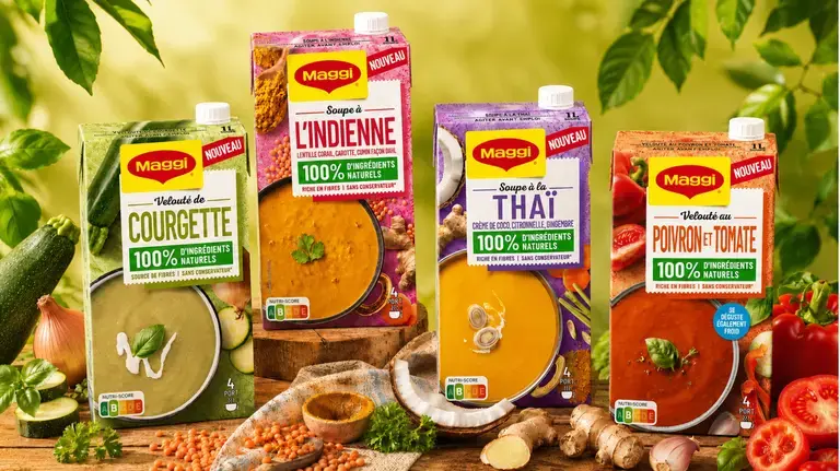 NOUVEAU : MAGGI® dépoussière la soupe liquide (et ça fait du bien !)