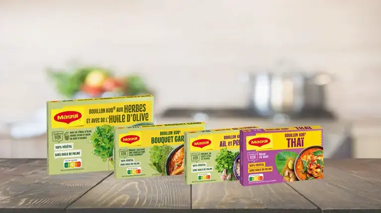 Les bouillons KUB® végétaux MAGGI®