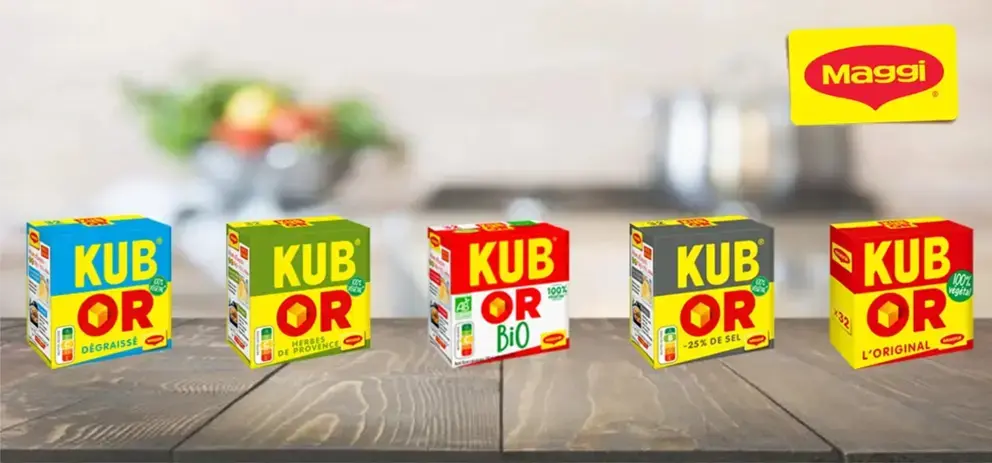 LA GAMME KUB® OR