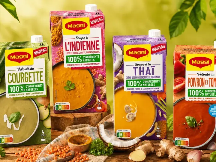 NOUVEAU : MAGGI® dépoussière la soupe liquide (et ça fait du bien !)