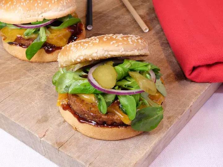 Burger au barbecue