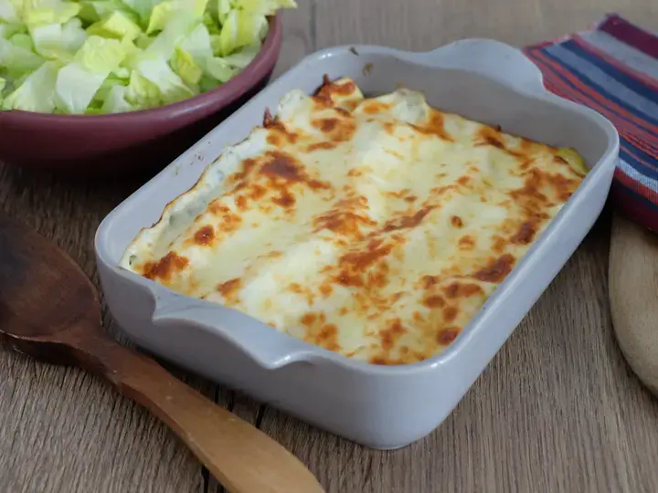 Cannelloni carotte saucisses