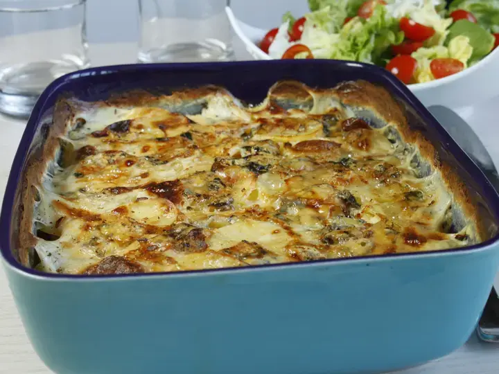 Gratin dauphinois au bleu d'Auvergne