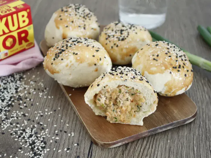 Petits pains au saumon au air fryer