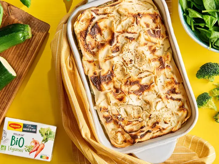 Green lasagne