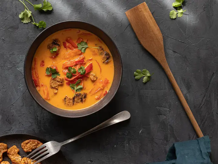 Soupe coco curry