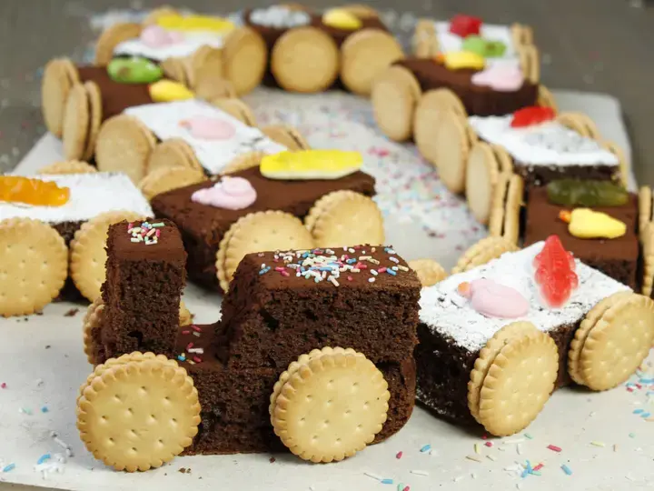 Gateau petit train