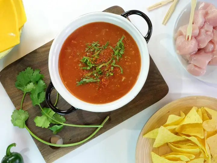Fondue mexicaine