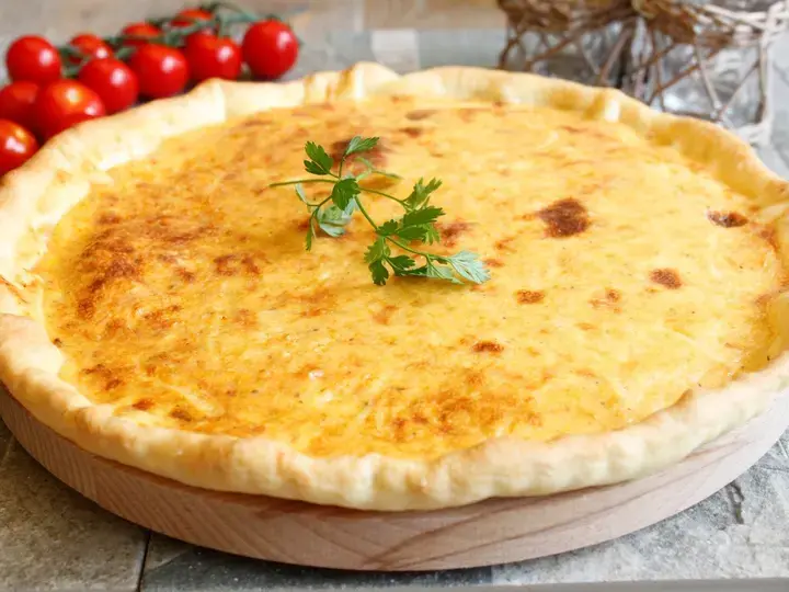 Quiche tomate fromage