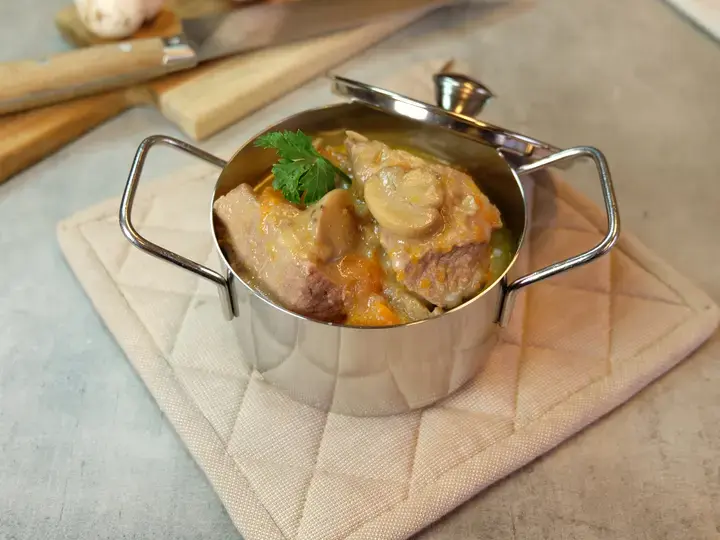 Blanquette de veau sans vaisselle