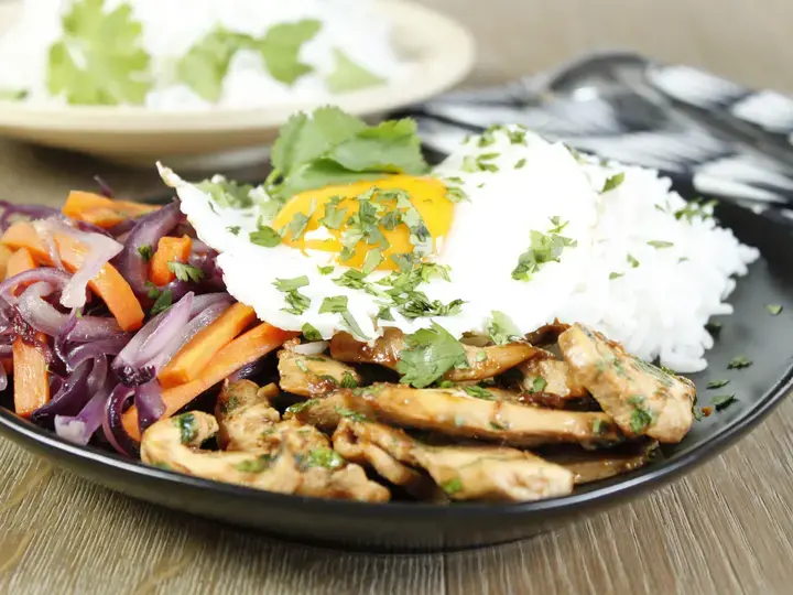 Bibimbap de poulet