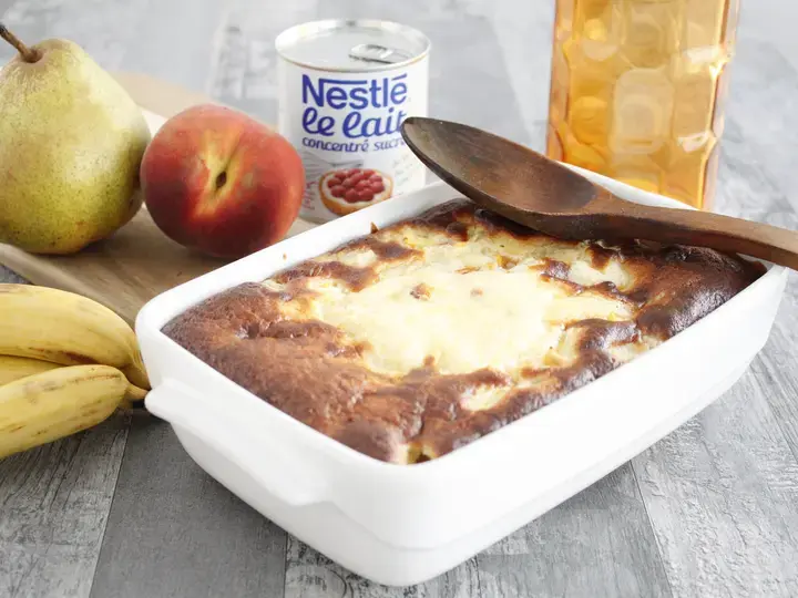 Clafoutis aux 3 fruits