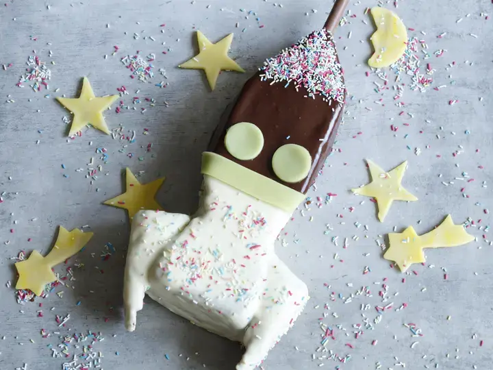 Fusée au chocolat