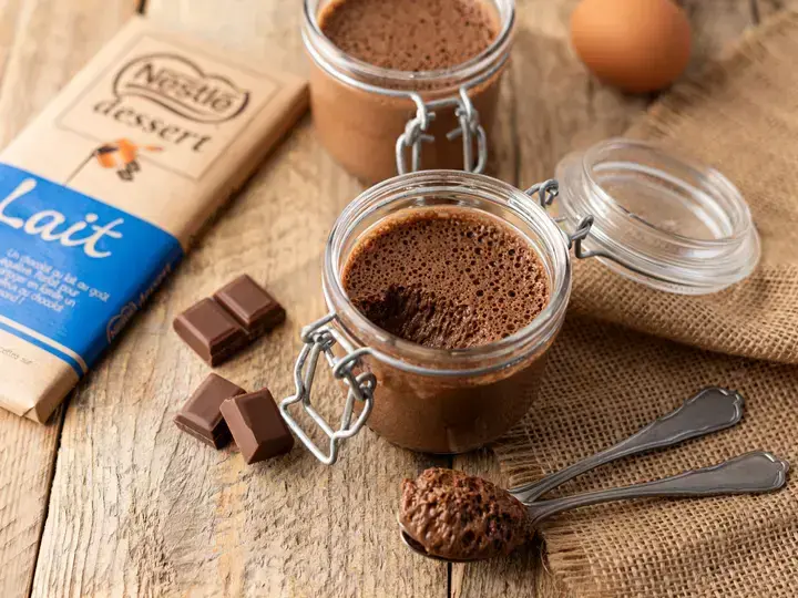 Mousse au chocolat au lait