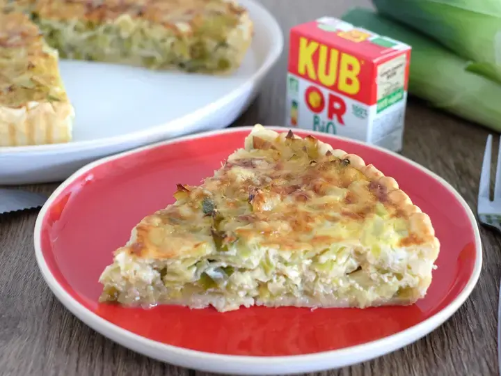 Quiche aux poireaux