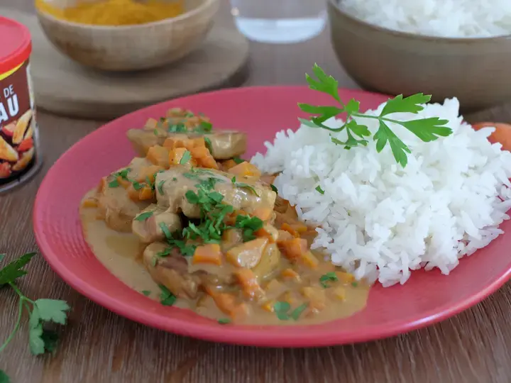 Porc au curry façon créole