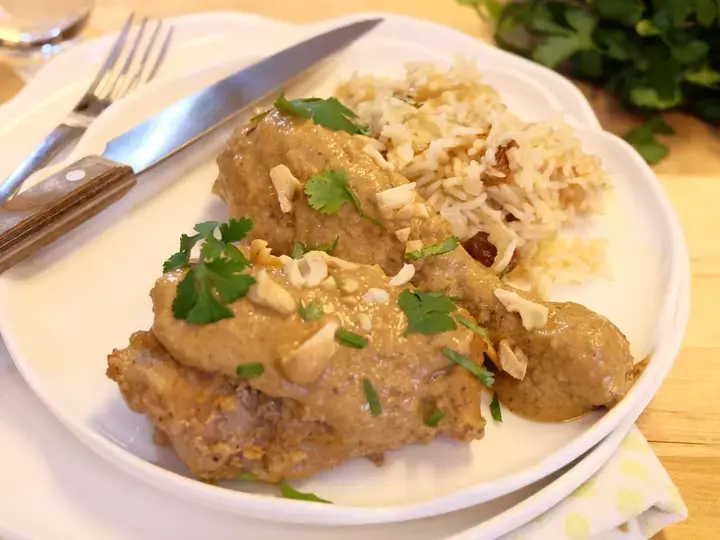 Poulet korma