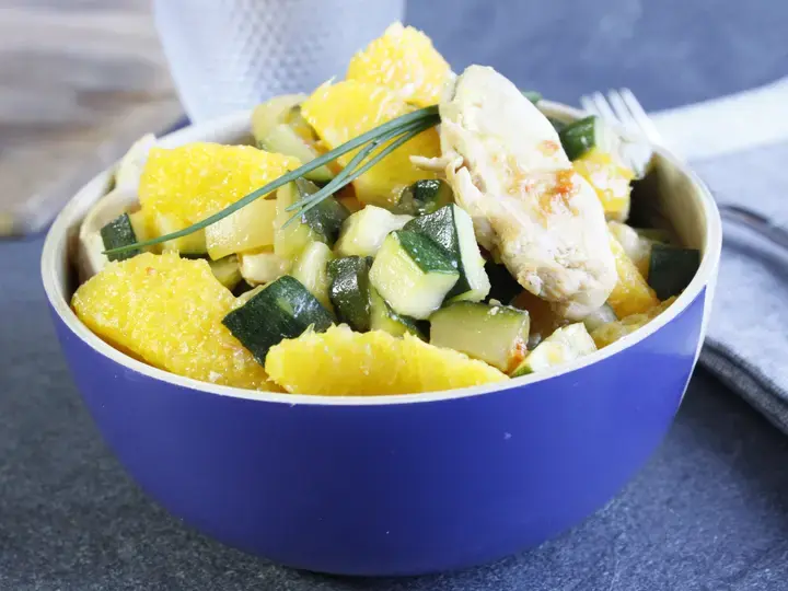 Poulet à l'orange