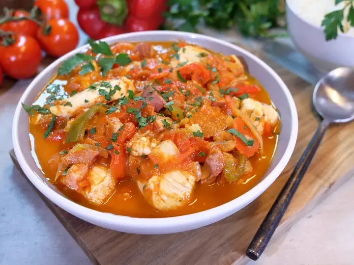 Poulet Basquaise Thermomix