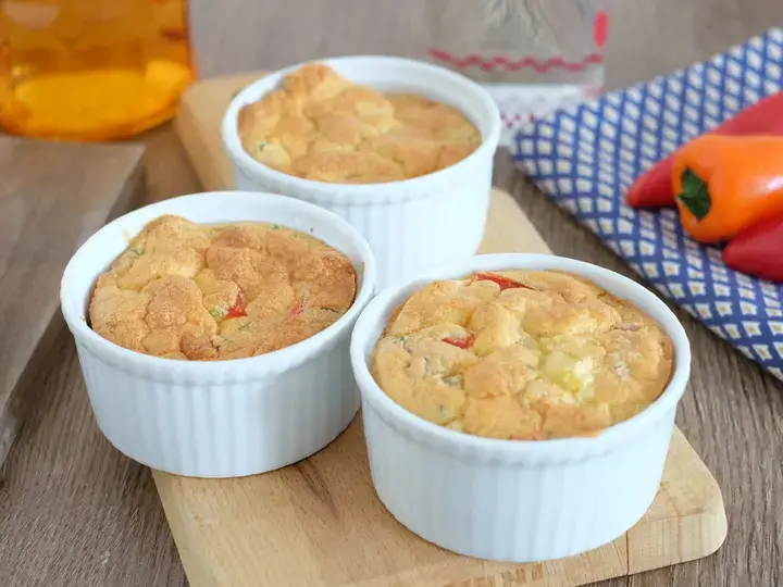 Petits soufflés aux légumes