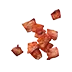 image of Pork bacon cooked